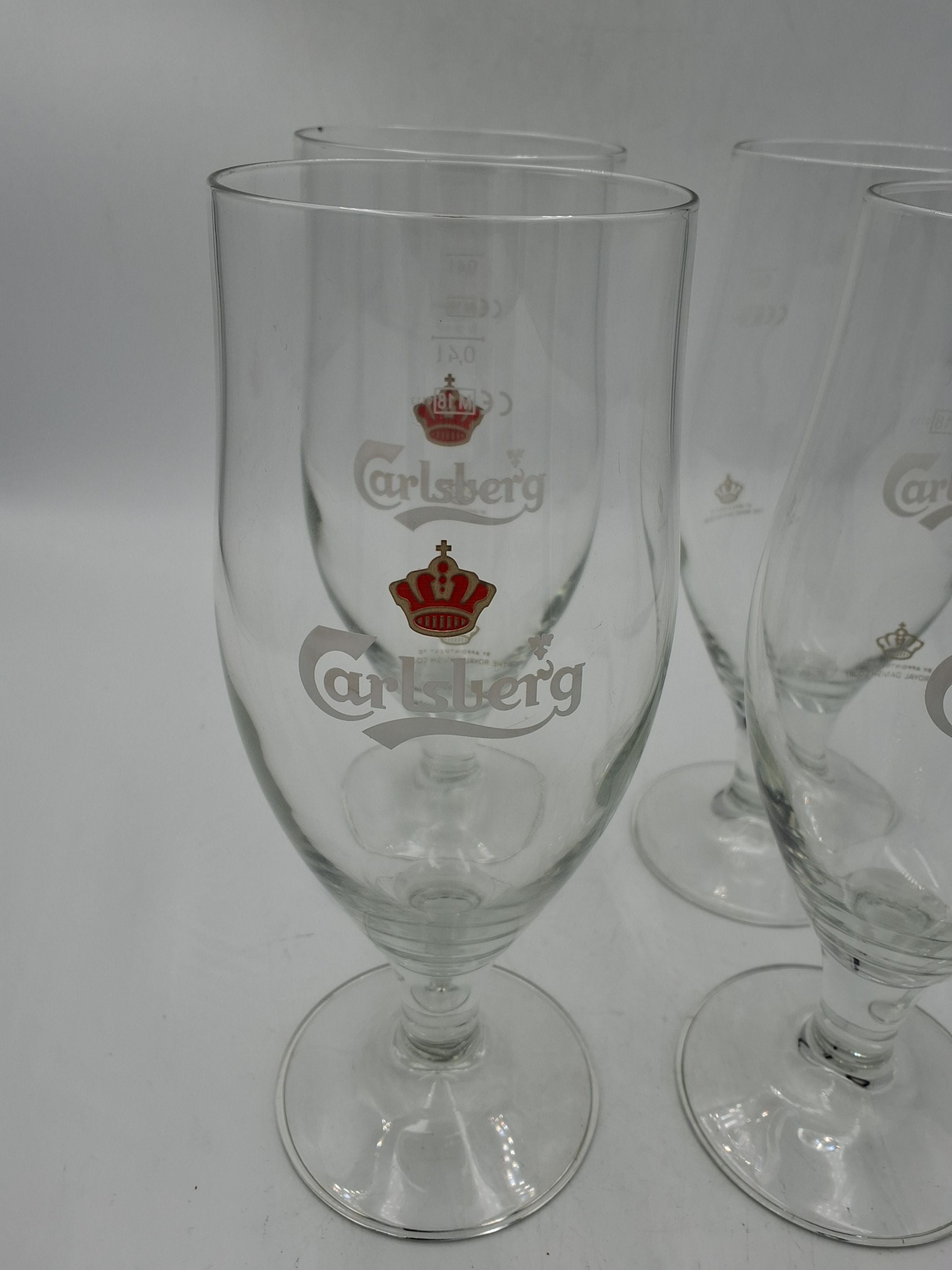 4 stk. GARLSBERG glas